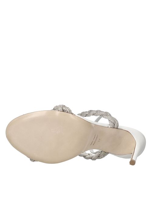 Mules in pelle ed ecopelle EDDICUOMO | B109EL/549 VIT.BIANCO